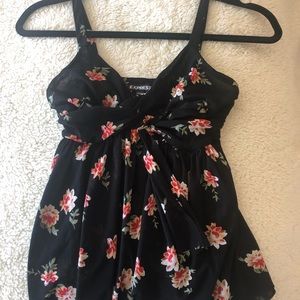 CUTE FLORAL TANK
